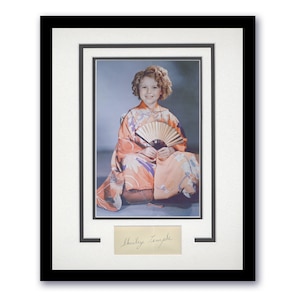 Shirley temple autograph - Etsy 日本