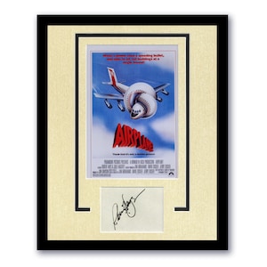 Robert Hays &quot;Flugzeug!&quot; AUTOGRAMM signiertes Foto gerahmt 11 x 14 benutzerdefiniertes Display