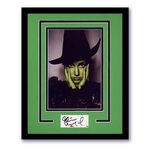 Idina Menzel &quot;Wicked&quot; AUTOGRAPH Signed Custom Framed 11x14 Matted Display B