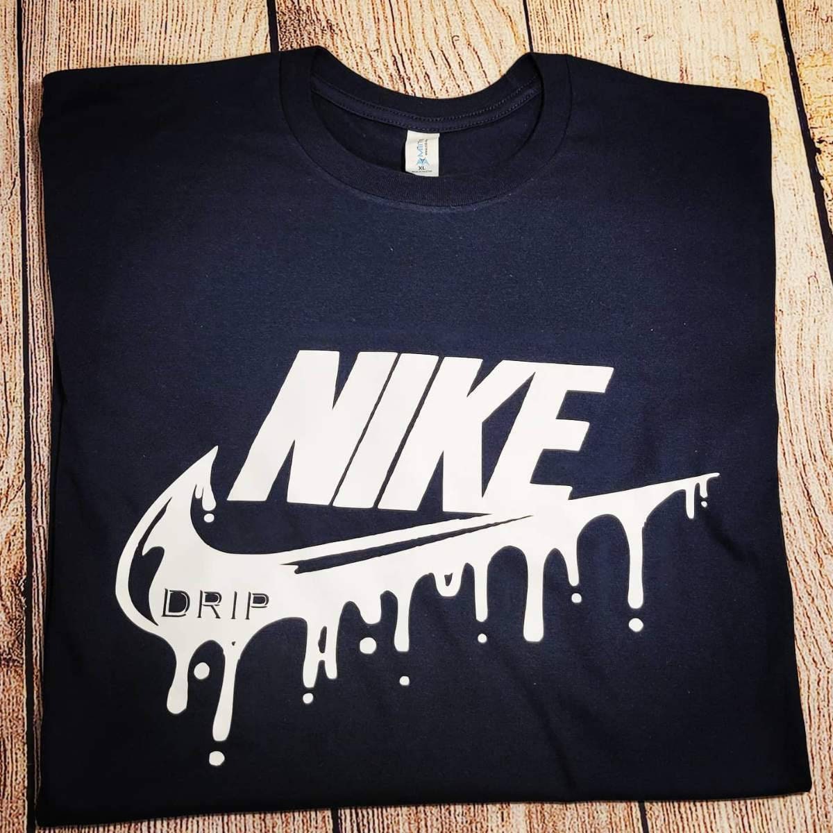 Nike Drip Nike swoosh unisex Tshirt. Men or Women Tshirt | Etsy