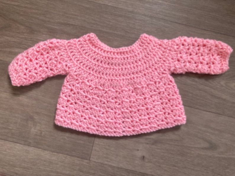 Baby Girl Cardigan Crochet Baby Girl Cardigan Handmade Girls | Etsy UK