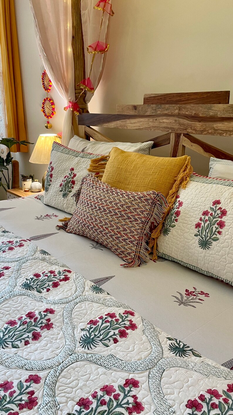 Fodera per cuscino con frange Boho multicolore / Cuscino colorato a zigzag / Cuscino geometrico per tiro lombare / Boho Home Decor / Decorazioni estive / immagine 6