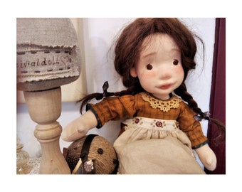 Waldorf inspired doll.