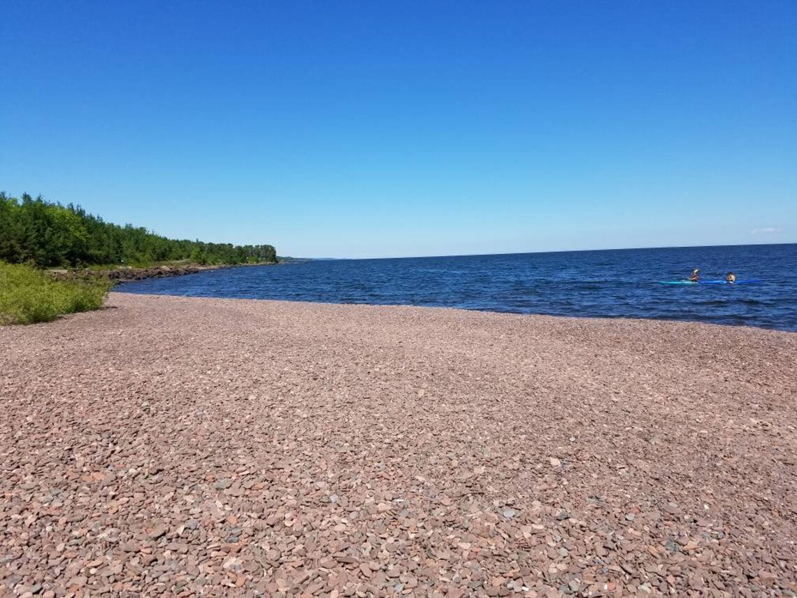 Brighton Beach Lake Superior Duluth MN Etsy