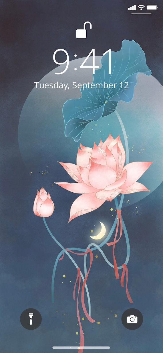 Flower apple blue lotus HD phone wallpaper  Peakpx