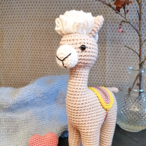 PDF crochet instructions for the alpaca "Sunny" in German