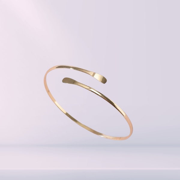 Royalty Glow - Upper Arm Cuff Bracelet/Armlet/Armband/Gold/Silver