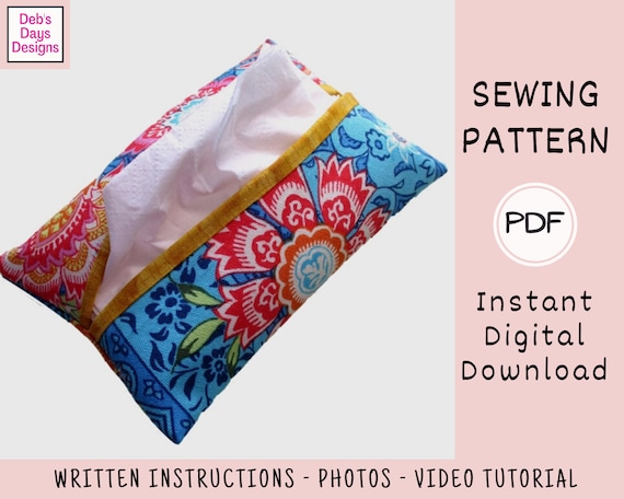 How To Sew A Tissue Holder 