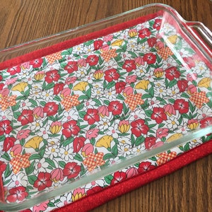 Extra Large Hot Pad PDF SEWING PATTERN, Digital Download, How to Sew a Handmade Fabric Hot Pad, Quilted Trivet for Casserole Dishes and Pans image 3