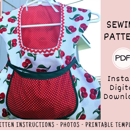 Clothespin Dress Bag PDF SEWING PATTERN Digital Download How Etsy