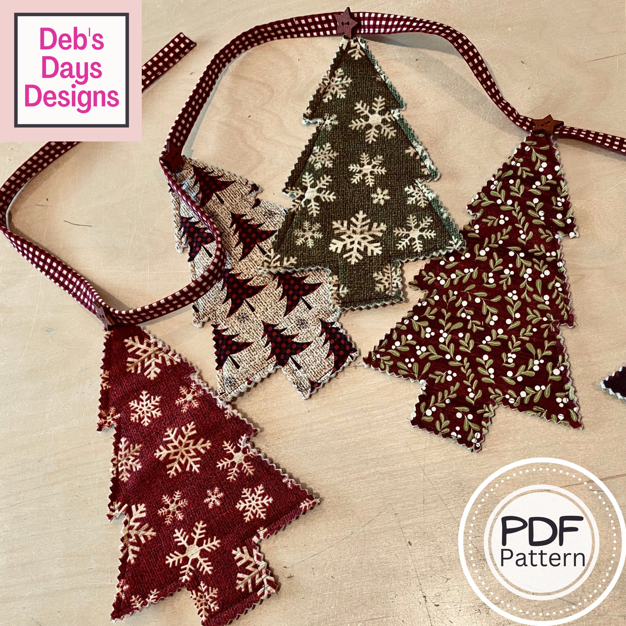 Sew christmas decorations deals