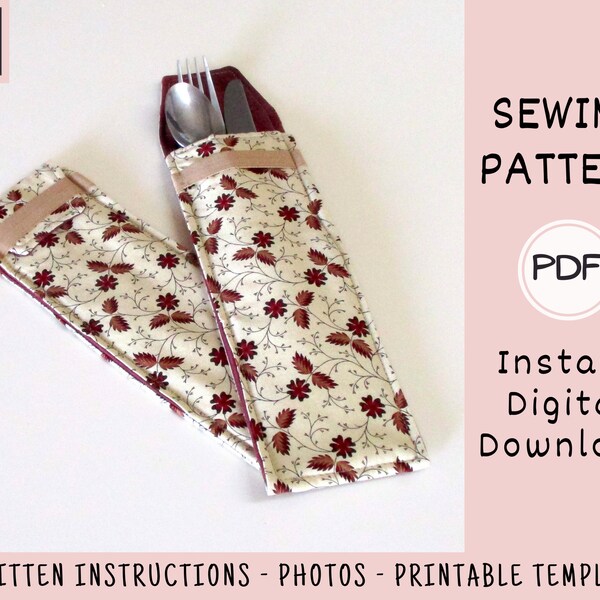 Silverware Pocket Etsy