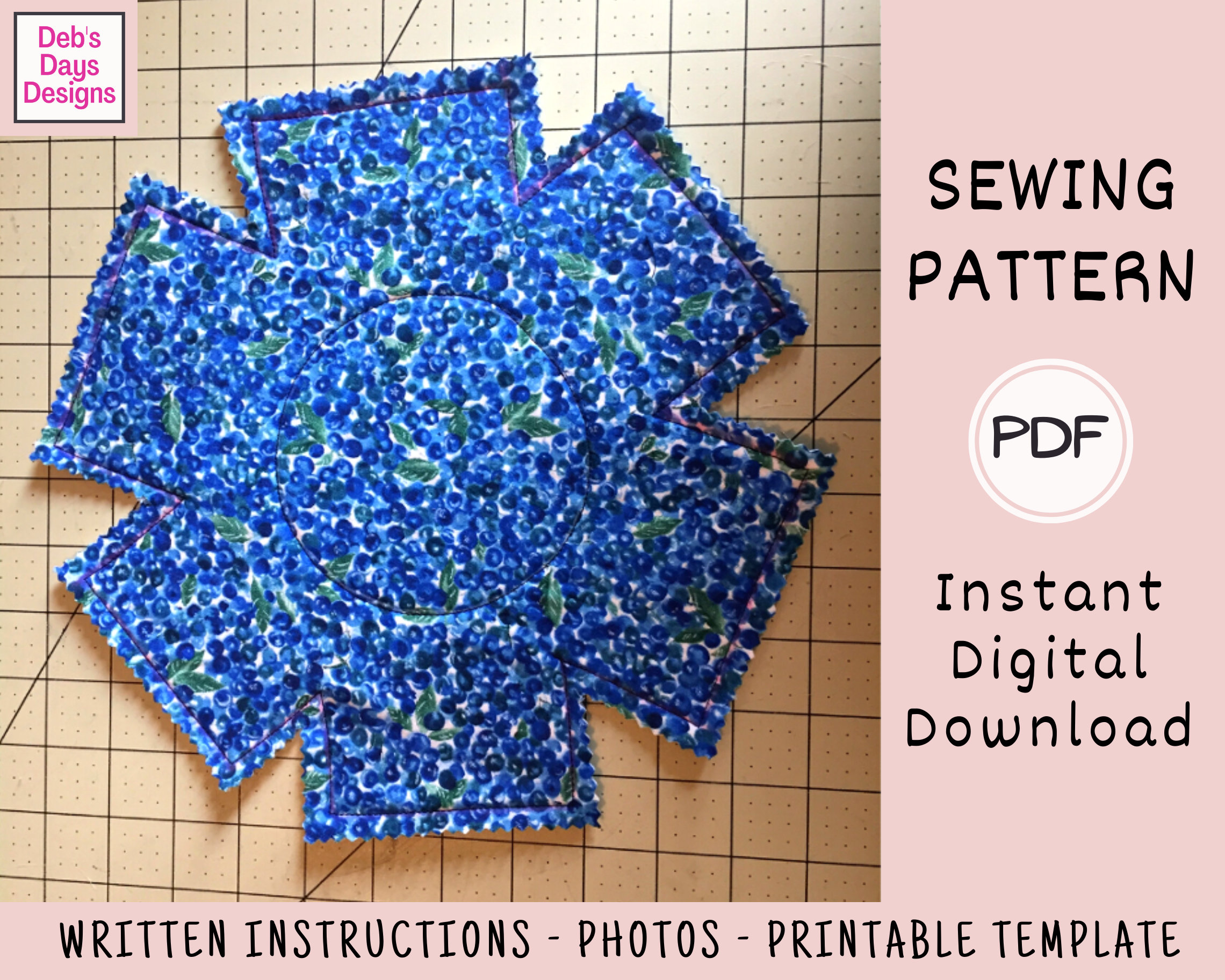 Pan Protectors PDF SEWING PATTERN Instant Digital Download Etsy Canada