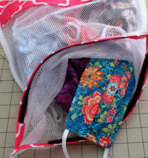 DIY laundry bag for delicates (Make your own lingerie wash bag