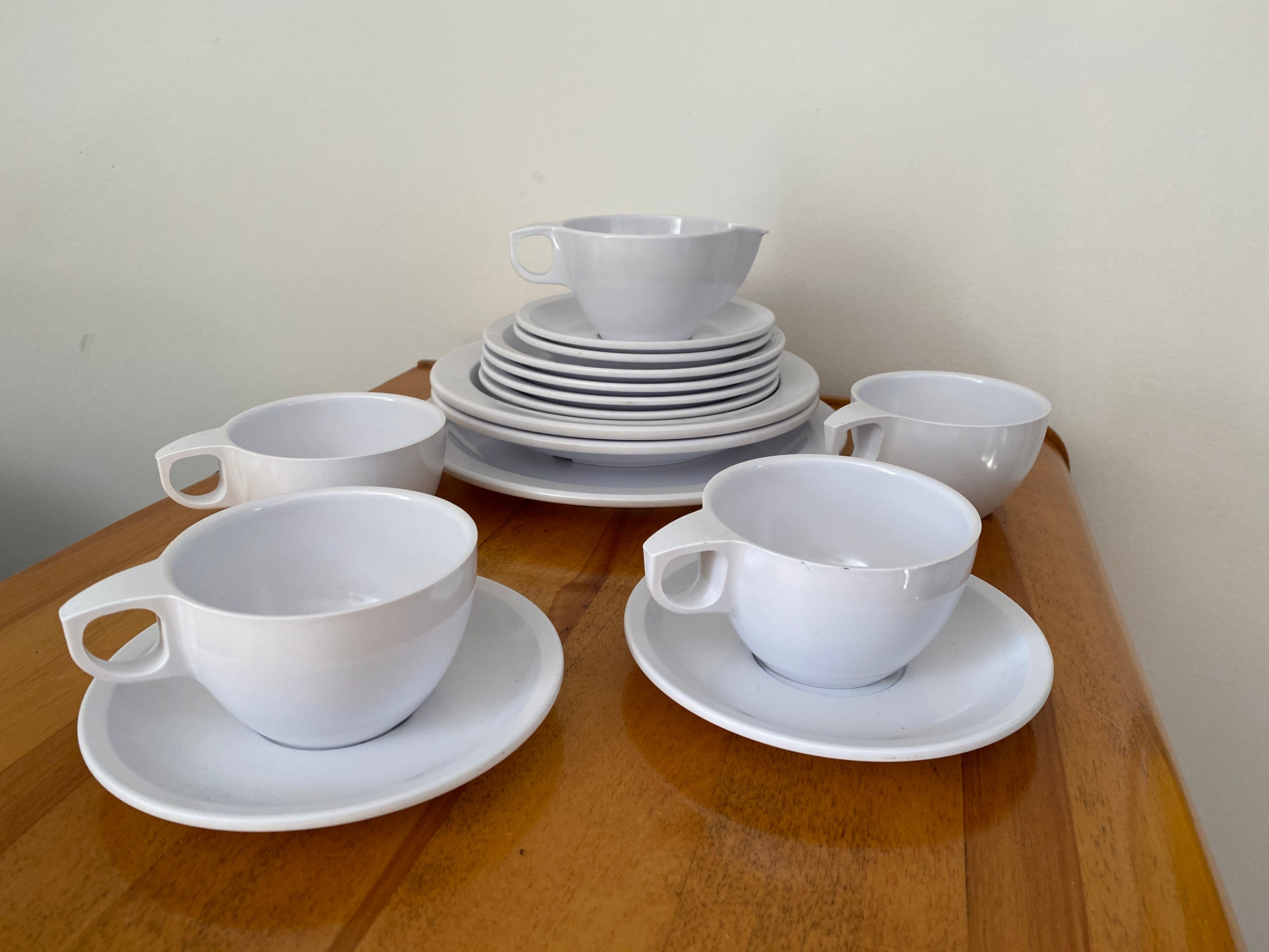 Vintage GPL Melmac Dish Set Unbreakable Dishes Picnic Camping Etsy