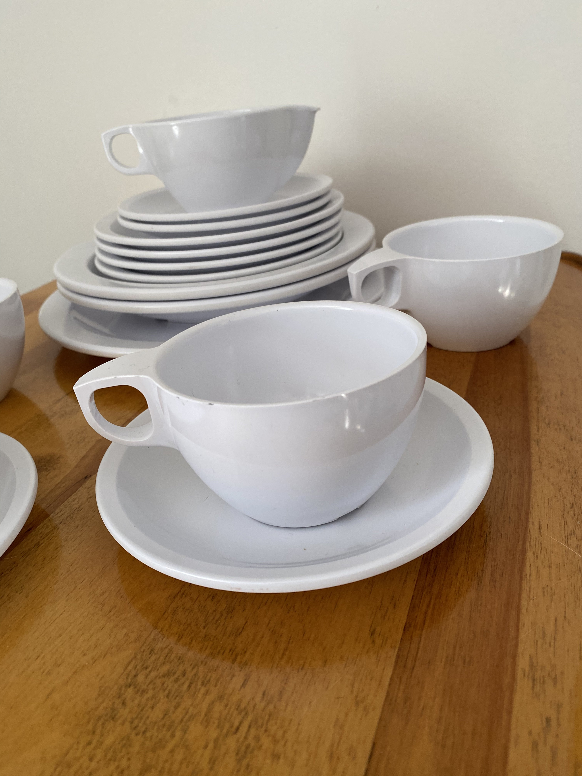 Vintage GPL Melmac Dish Set Unbreakable Dishes Picnic Camping Etsy