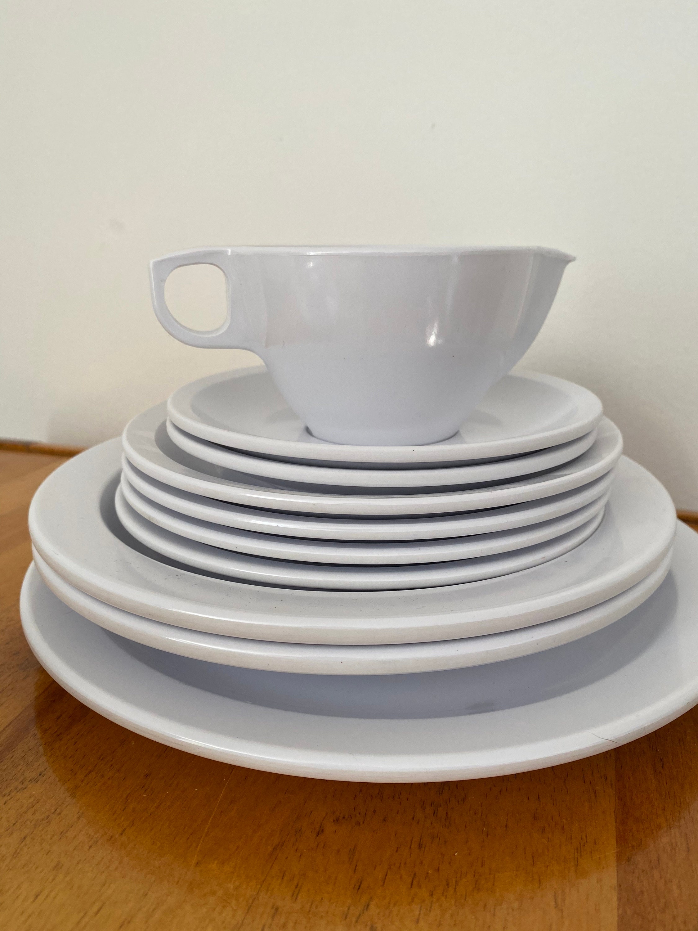 Vintage GPL Melmac Dish Set Unbreakable Dishes Picnic Camping Etsy