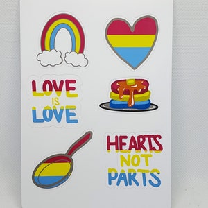 Pansexual Pride Sticker Pack