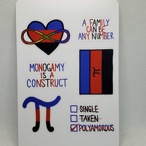 Polyamory Sticker Pack