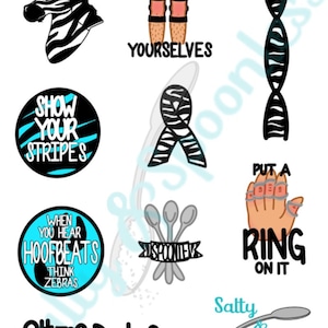 Ehlers Danlos Sticker Pack
