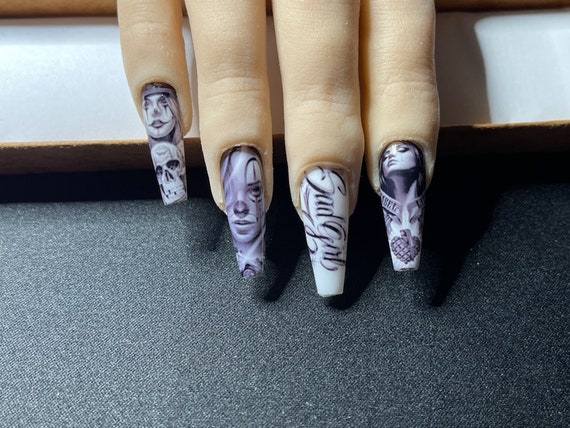 chola nails designs