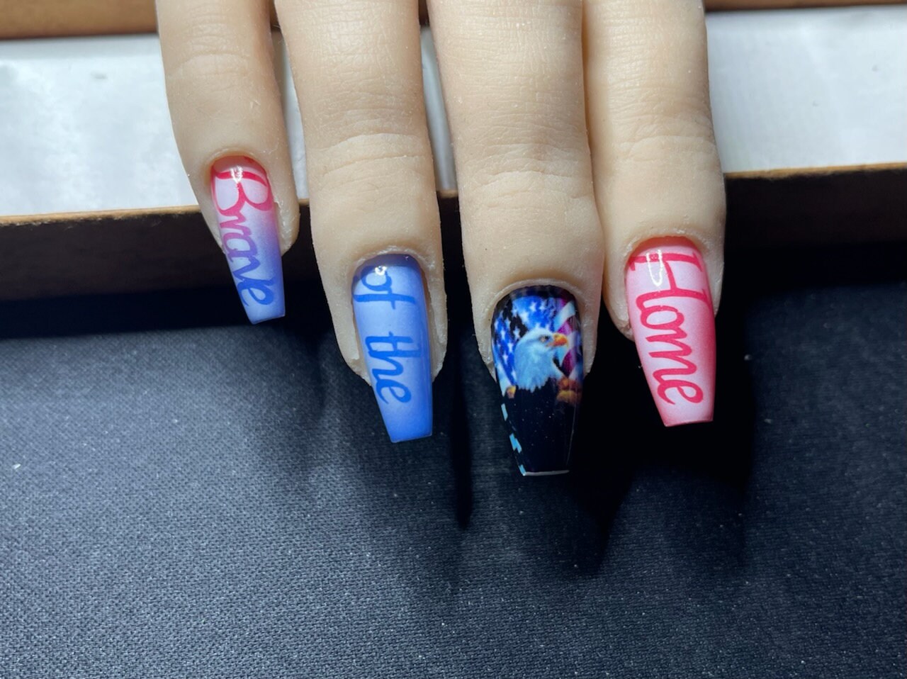 Memoiral Day/4th of July Press on Nails/press on Nails/fake Etsy