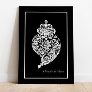 Coração de Viana. Traditionele Portugese kunst.