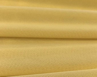 Gold Power Mesh Fabric 60" Wide, Sold By The Yard ( Many Colors ) Free Shipping