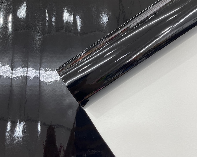 Black Chrome Mirror Reflective Vinyl Fabric By The Yard, Crafting Fabric Upholstery Vinyl Fabric Chrome Mirror Reflective Vinyl