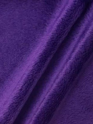 Solid Plush Smooth Minky Fabric ,soft Plush Fabric, Cuddle Fleece