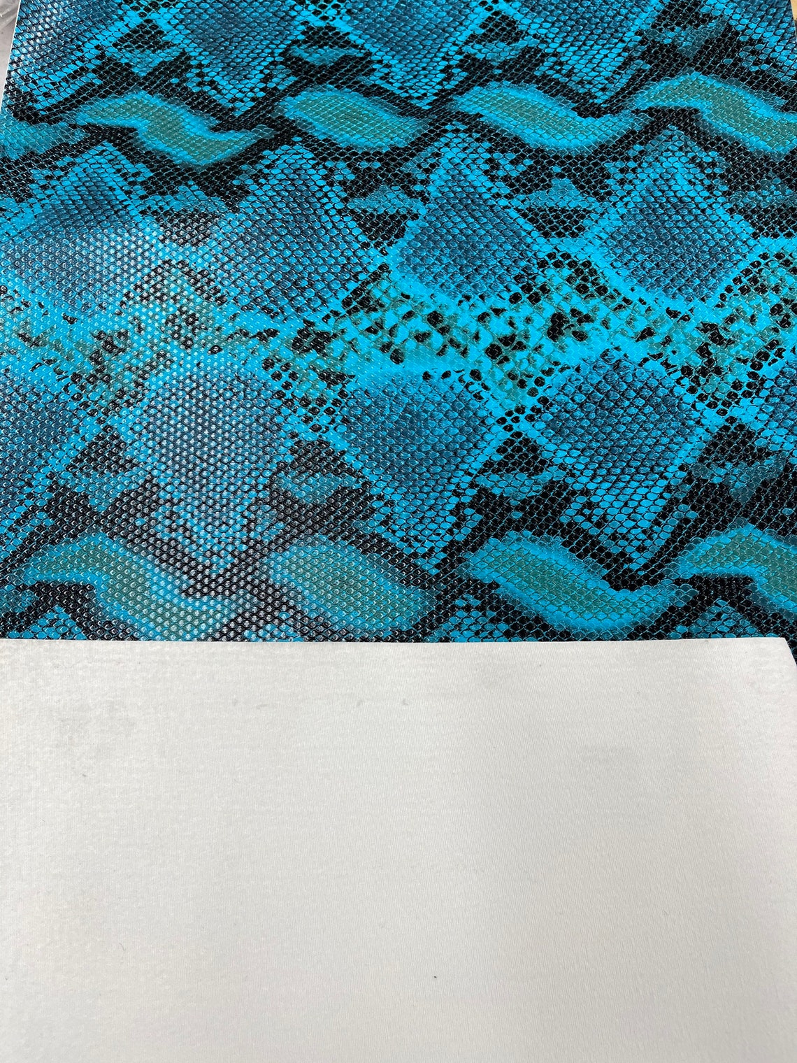 Carribean Python Snake Vinyl Fabric - by the Yard Upholstery Purses ...