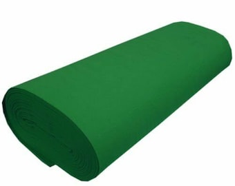 Emerald Green Acrylic Felt 72” Wide School Craft Poker Table Fabric Sold By Yard