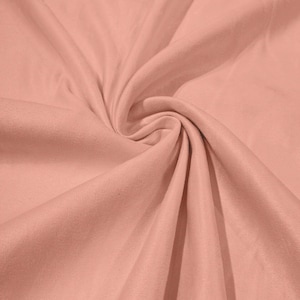 Blush Pink Faux Micro Wildleder Stoff: 58 &quot;breite Polyester Polsterung - lose Lagerware