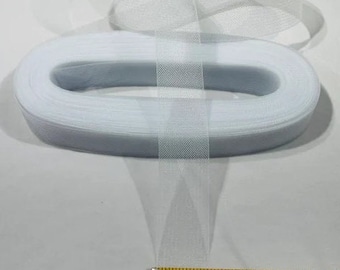 2 Inch White Crinoline Horsehair Braid Trim-Wedding-Bridal-Decorations-Crafts-Sold By The Yard (Choose The Quantity)