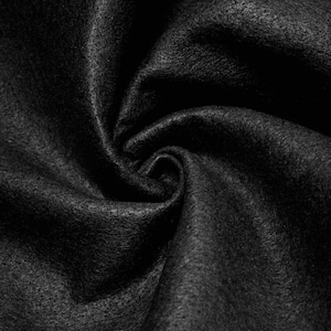 Black Acrylic Felt 72” Wide School Craft Poker Table Fabric Sold By Yard
