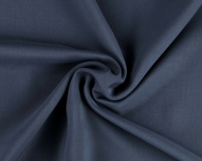 Navy Blue Hi Multi Chiffon Fabric, Chiffon Fabric By The Yard 58-60"Inch By The Yard