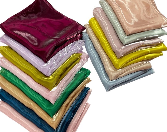 Liquid Organza Fabric: Crystal Reflective Glossy Sheer Organza, 60" Wide By The Yard