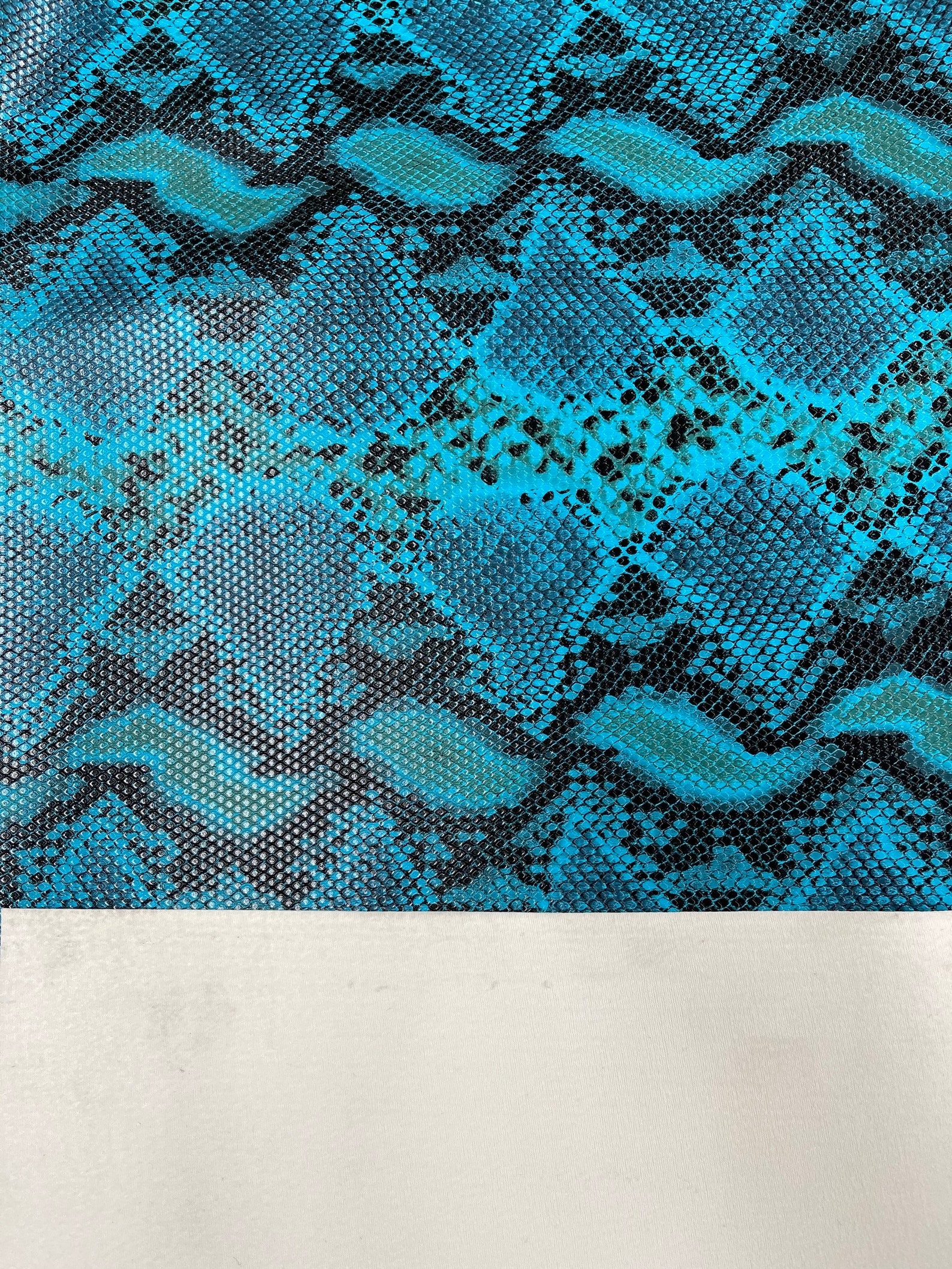 Carribean Python Snake Vinyl Fabric by the Yard Upholstery - Etsy