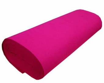 Fuchsia Acrylic Felt 72” Wide School Craft Poker Table Fabric Sold By Yard