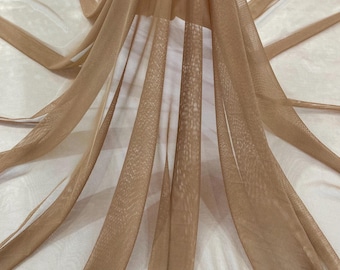 Dk Nude Power Mesh Fabric, 4-Way Stretch, 60" Wide, By The Yard