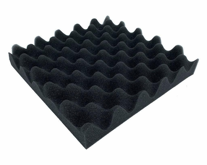 2.5" Acoustic Foam Egg Crate Panel Studio Soundproofing Foam Wall Panel