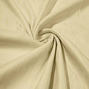 58&quot; Faux Micro Suede Fabric - Butter - Polyester Micro Suede Fabric for Upholstery / Crafts / Costume Sold By The Yard