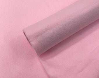 Baby Pink Acrylic Felt 72” Wide School Craft Poker Table Fabric Sold By Yard