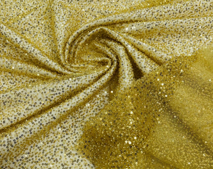 Gold 3D Beaded Lace Fabric| by the yard | heavy Sequin bead Lace for Bridal Wedding Dress, Embroidery  Handmade Lace, Clear Beaded Fabric