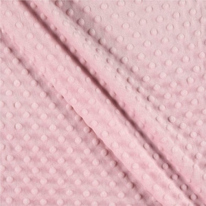 Light Pink Minky fabric