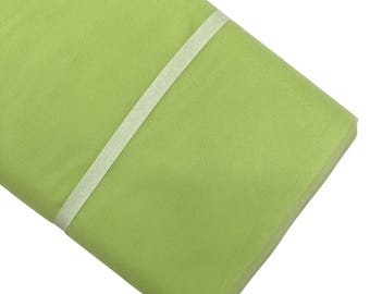Light Sage Tulle Fabric Bolt, 54" Wide, 40 Yards - Wedding & Decoration