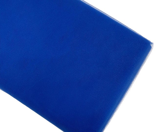 Royal Blue Tulle Fabric Bolt: 54" Wide, 40 Yards - Wedding & Decoration