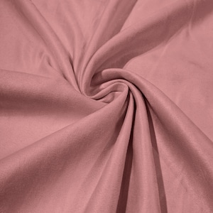 Pink Faux Micro Suede Fabric: 58&quot; Wide Polyester Upholstery - By The Yard