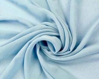 Spandex Chiffon-2 Way Slight Stretch Chiffon Fabric, Imitation Silk 58/60" {Choose quantity}