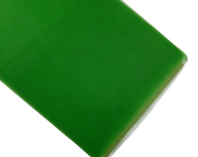 Emerald Green Tulle Fabric Bolt: 40 Yards, Wedding & Decoration